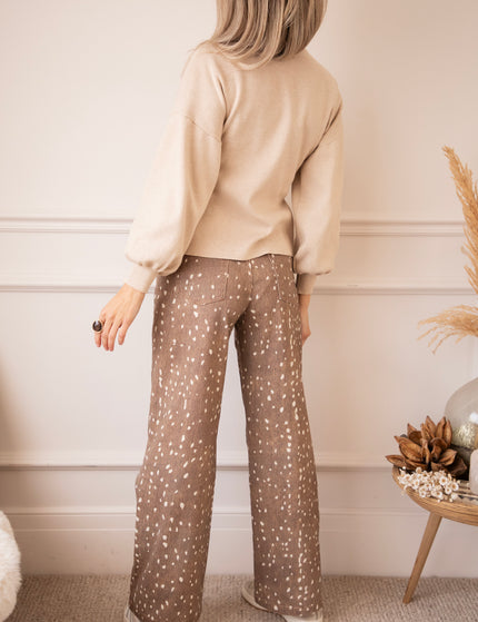 Jeans - Diana Deer - Kastanie