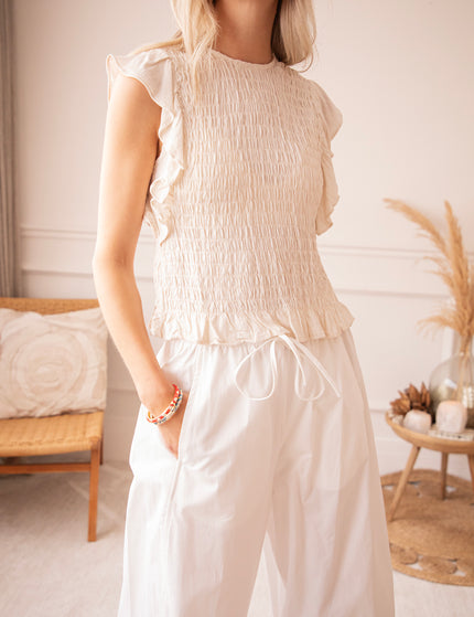 Top - Ruelle - Beige