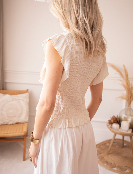 Top - Ruelle - Beige