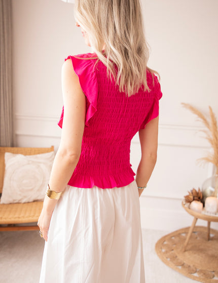 Top - Ruelle - Fuchsia