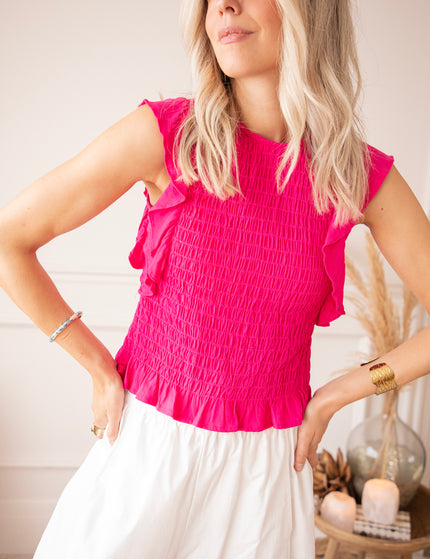 Top - Ruelle - Fuchsia