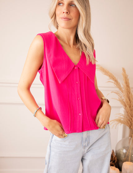 Top - Renée - Fuchsia