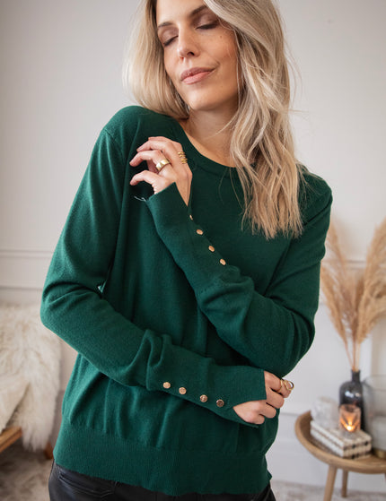 Get Your Basic Dark Green - Sweater