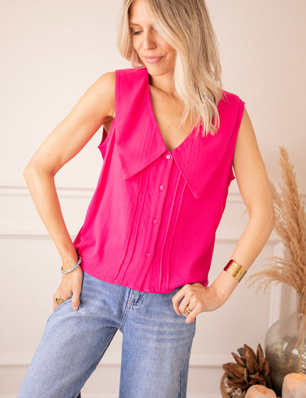 Top - Renée - Fuchsia