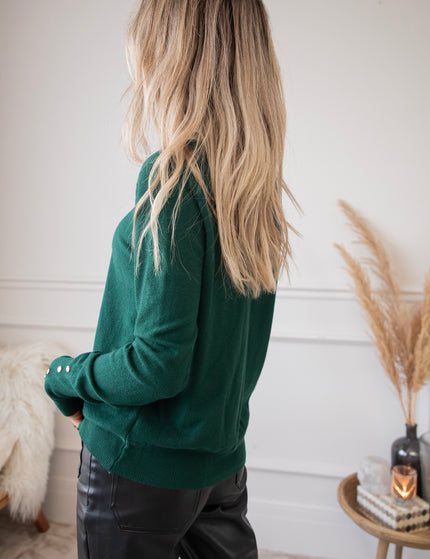 Get Your Basic Dark Green - Sweater