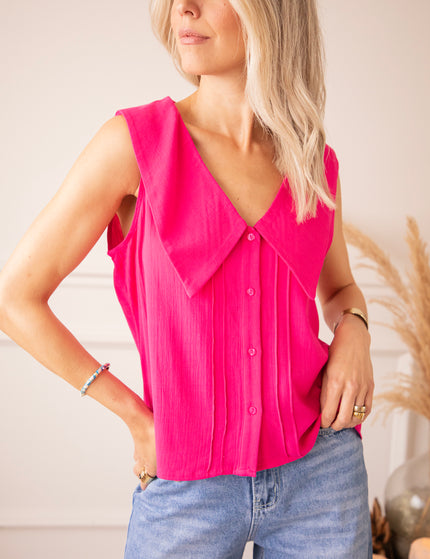 Top - Renée - Fuchsia