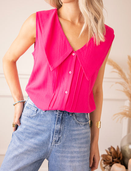 Top - Renée - Fuchsia