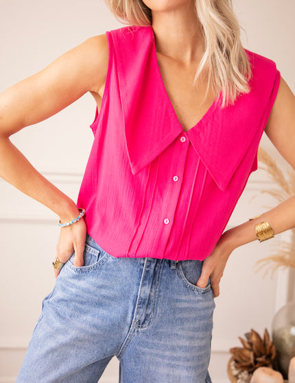 Top - Renée - Fuchsia