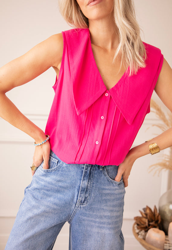 Renée Fuchsia - Top