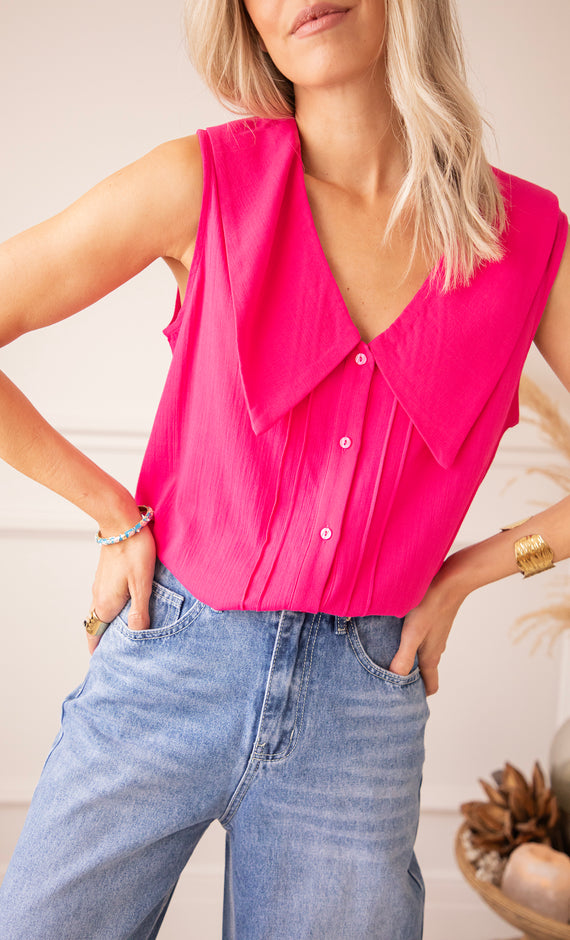 Renée Fuchsia - Top
