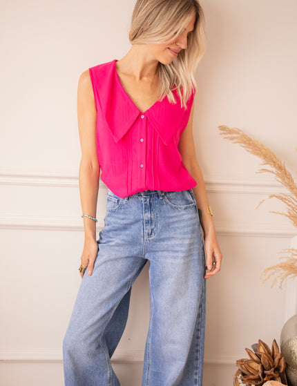 Top - Renée - Fuchsia