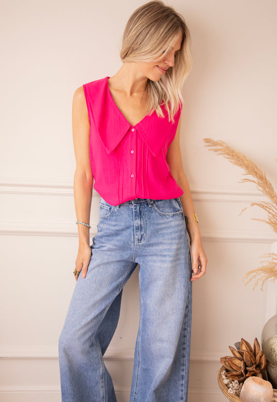 Renée Fuchsia - Top