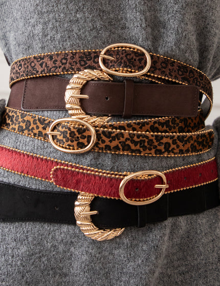 Timeless Touch Choco/Gold - Belt