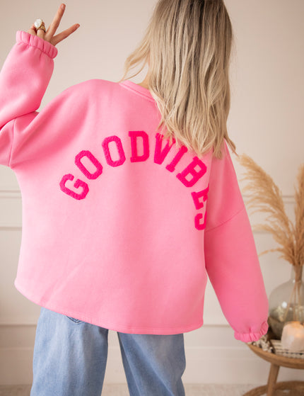 Lily Good Vibes Pink/Fuchsia - Sweater