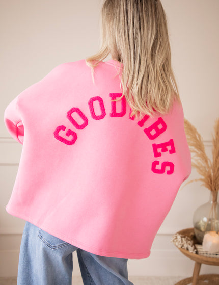 Lily Good Vibes Pink/Fuchsia - Sweater