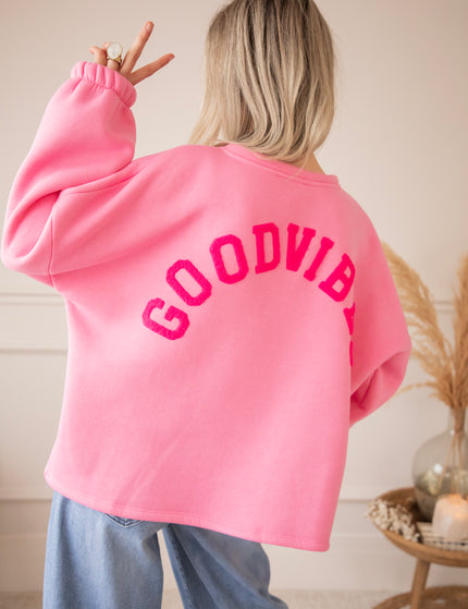 Lily Good Vibes Pink/Fuchsia - Sweater