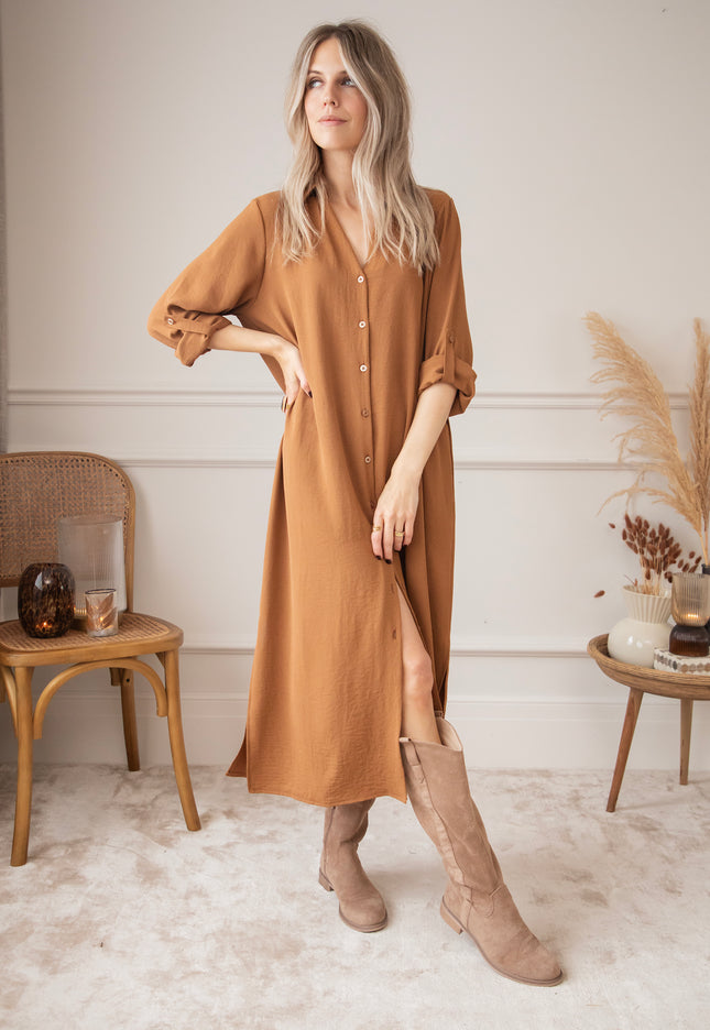 Ella Bella Caramel - Dress