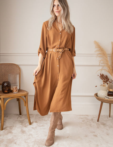 Ella Bella Caramel - Dress