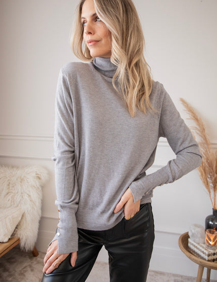 Get Your Basic Turtle Grey - Sweater