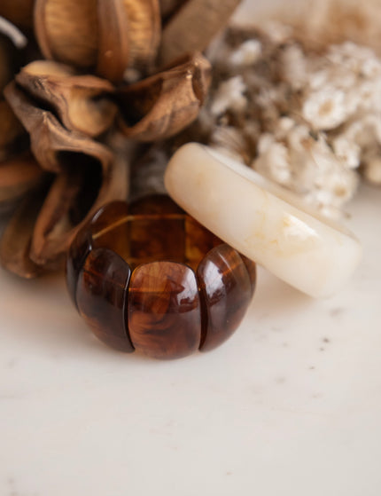 Elastelle Brown - Armband