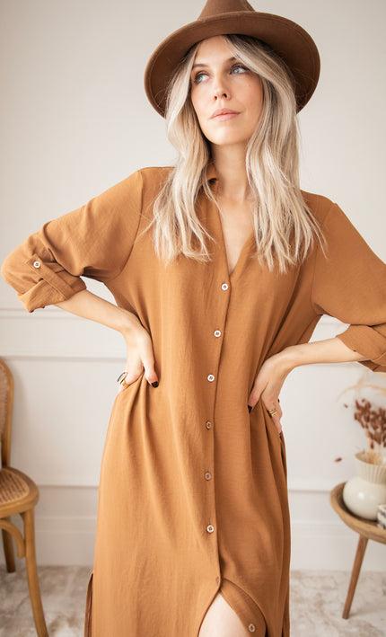 Ella Bella Caramel - Dress