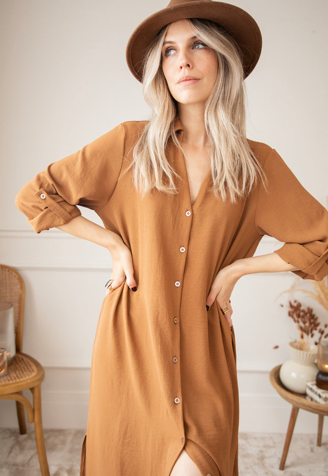 Ella Bella Caramel - Dress