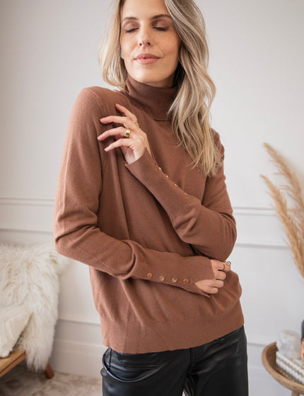 Get Your Basic Turtle Caramel - Sweater