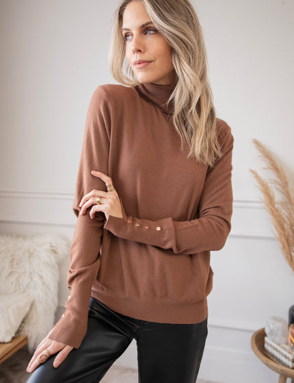 Get Your Basic Turtle Caramel - Sweater