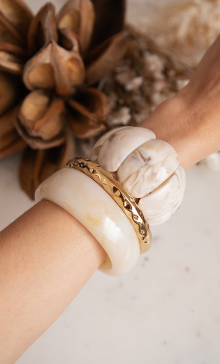 Elastelle Beige - Armband