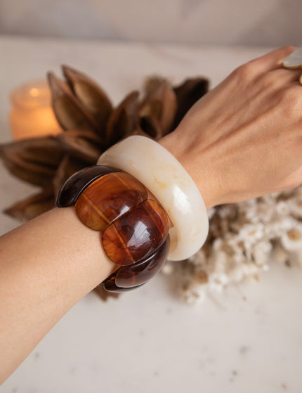 Elastelle Brown - Armband