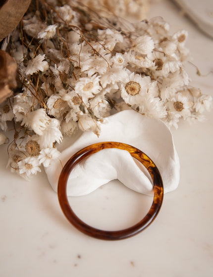 Marble Bangle Brown - Bracelet