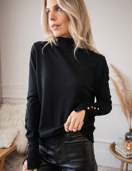 Get Your Basic Turtle Black - Sweater