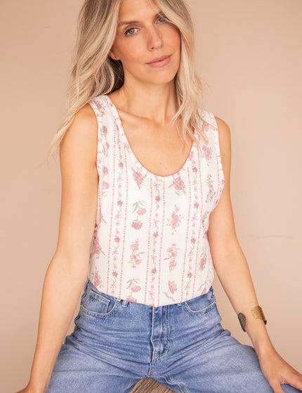 Blossom Heritage Off White/Old Pink - Top