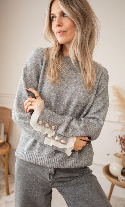 Cozy Cuty Grey - Sweater