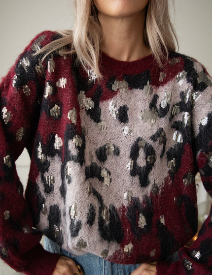 Pullover - Wild Spark - Bordeaux/Rosa