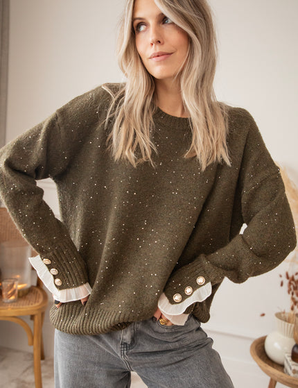 Cozy Cuty Kaki - Sweater