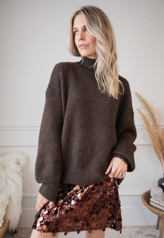 Cozy Cocoon Brown - Sweater