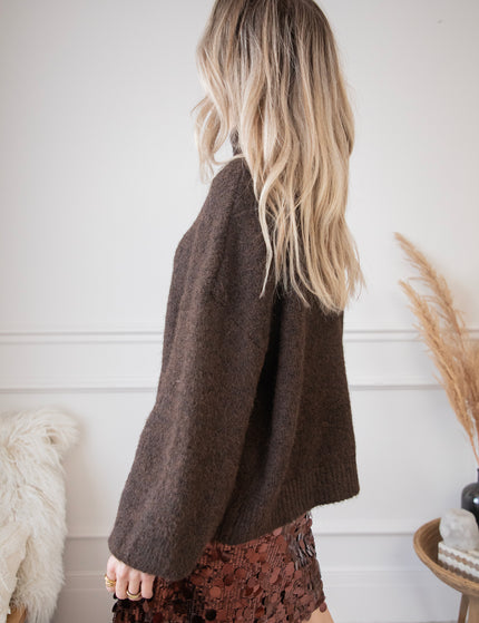 Cozy Cocoon Brown - Sweater