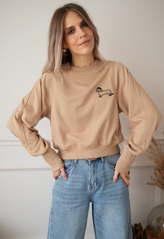 Pullover - Paws & Cuddles - Camel