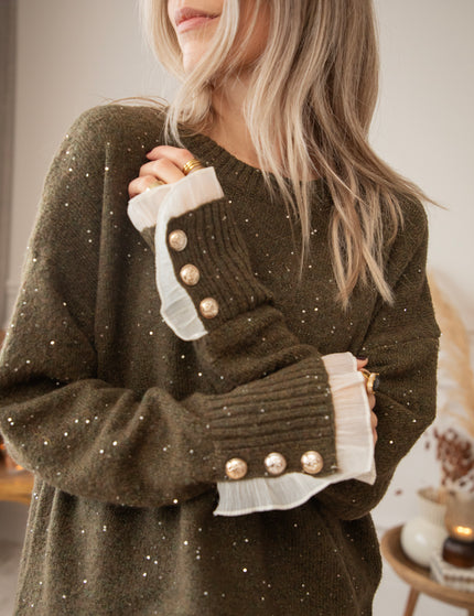 Cozy Cuty Kaki - Sweater