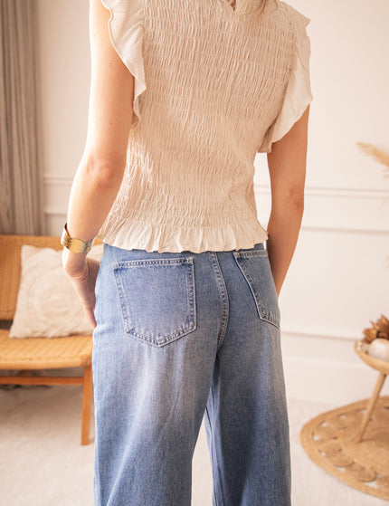 Jeans - Braid Wide - Blau