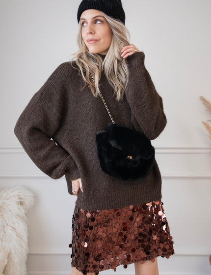 Cozy Cocoon Brown - Sweater