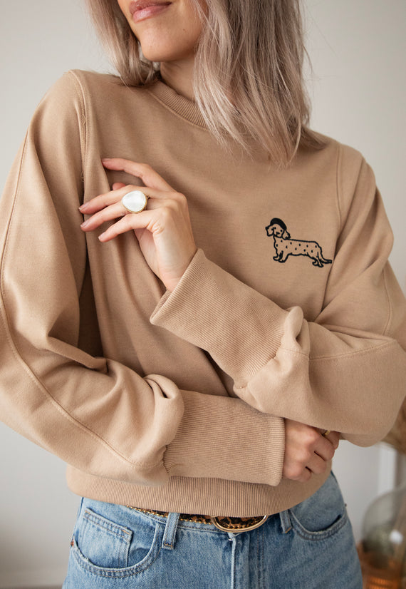 Pullover - Paws & Cuddles - Camel