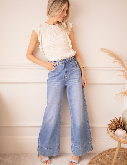Jeans - Braid Wide - Blau
