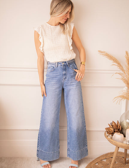 Jeans - Braid Wide - Blau