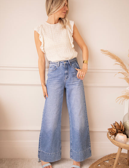 Jeans - Braid Wide - Blau