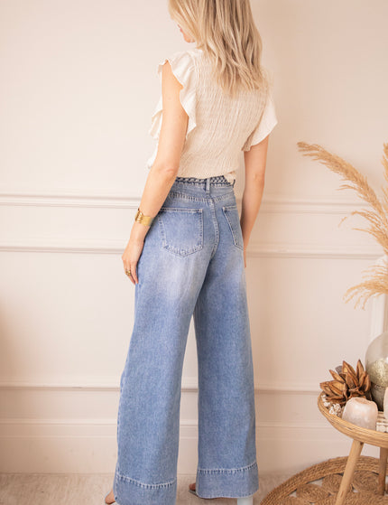 Jeans - Braid Wide - Blau