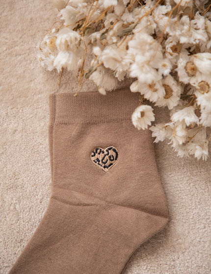 Little Wild Heart Camel - Sokken