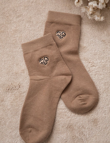 Little Wild Heart Camel - Sokken