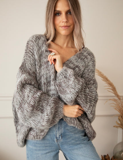 Elody Burgundy/Grey - Bernadette